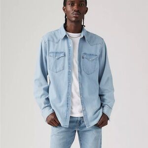 Levi's western style denim shirt
